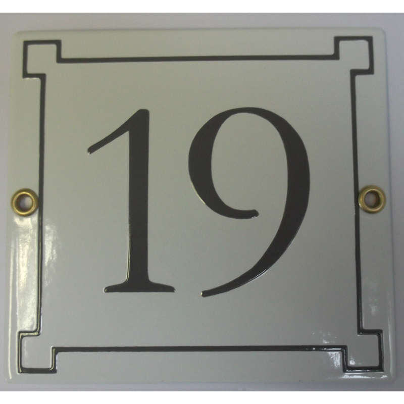 Huisnummer Helmond Brandevoort 12x13,2 cm 